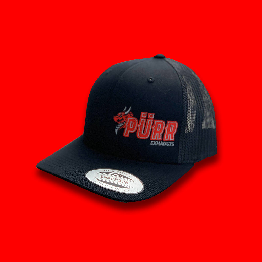 PURRexhaust Hat – Back Pürr Snap